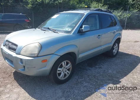 2006 Hyundai Tucson Gls/Limited из США, поврежденный, VIN KM8JN72D26U344036